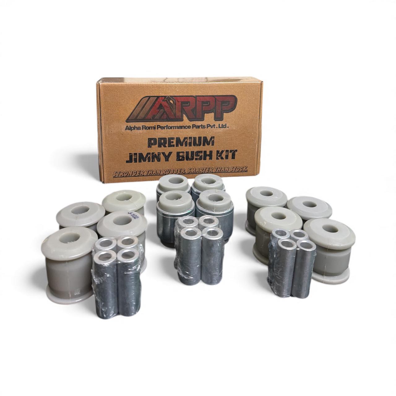 ARPP Castor-Corrected PU Bush Kit (+2” Lift) – Suzuki Jimny 3D/5D